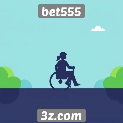 Acessibilidade e design da interface do bet555