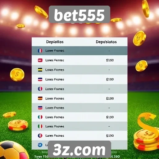 Depósitos e saques no bet555: métodos e tempos